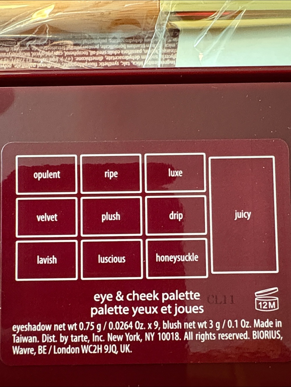 tarte Honeysuckle Eye & Cheek Palette — Pink, Gold, Champagne Shades - Picture 3 of 3